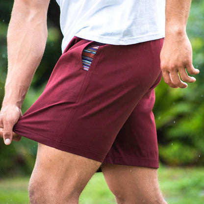 Sapien 2.0 Short (Casual Stretch) - Merlot 5" & 7"