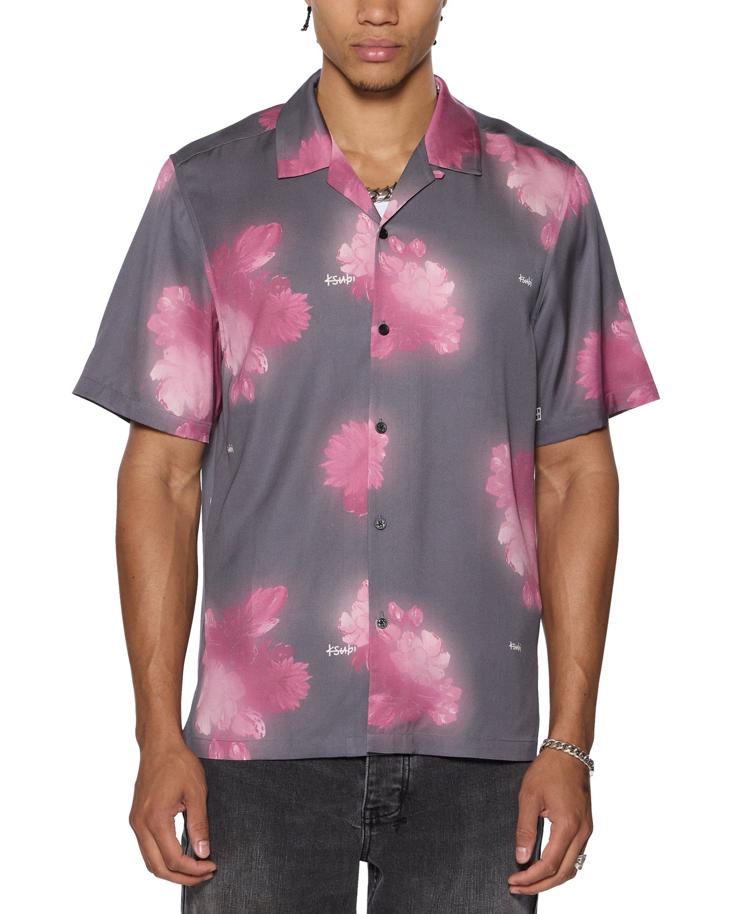 CURSED RESORT SS SHIRT BLACK