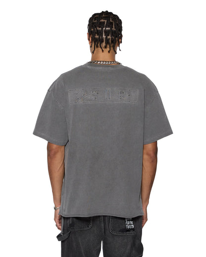 INTRUDER EKCESS SS TEE CHARCOAL