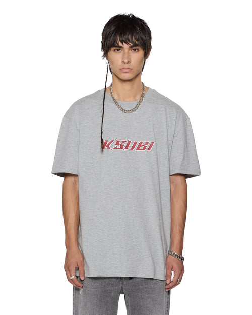 STINGER BIGGIE SS TEE GREY MARLE