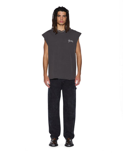 TRUCKSTOP EKCESS CUTOFF FADED BLACK