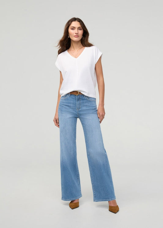 Performance Denim+ High Rise Wide Leg
