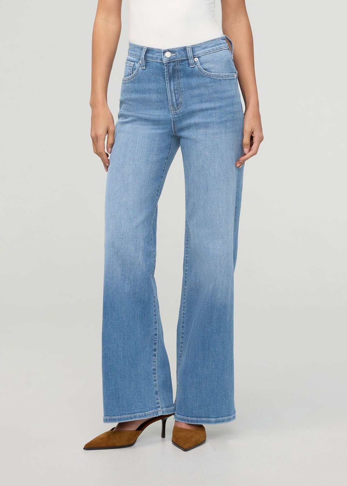 Performance Denim+ High Rise Wide Leg