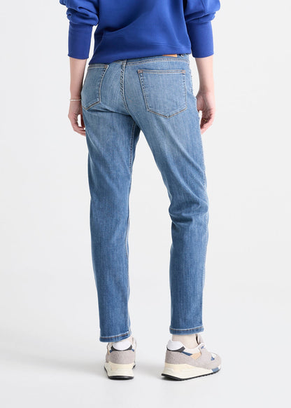 Performance Denim Girlfriend - Vintage Light Stone
