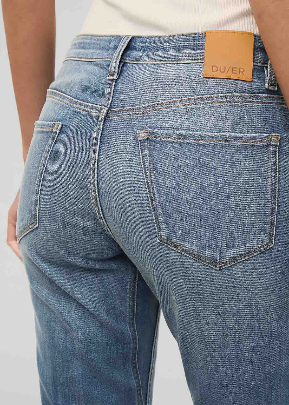 Performance Denim Girlfriend - Blue Ash