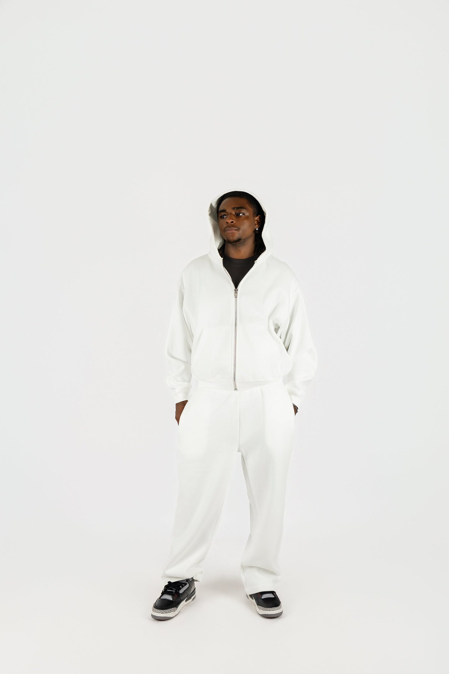 Fleece Zip Up and Sweatpants Set