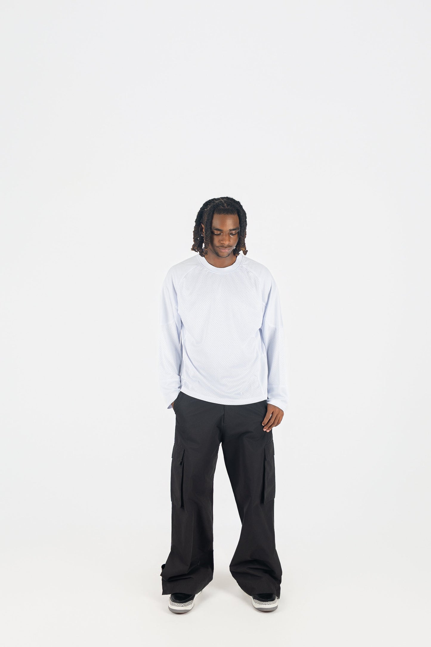 Mesh Football Long Sleeve Jersey