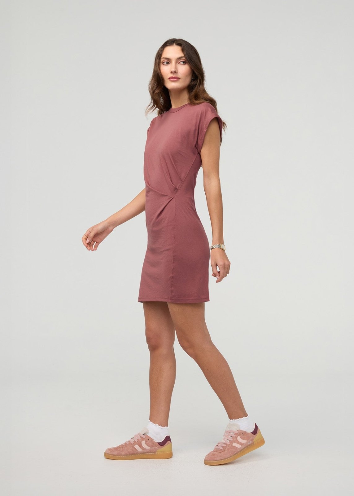 Purepima Easy Dress - Red Clay