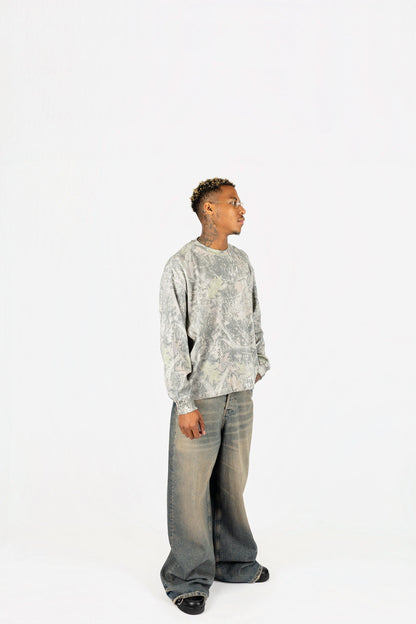 Sun-Dried Baby Waffle Knit Long Sleeve