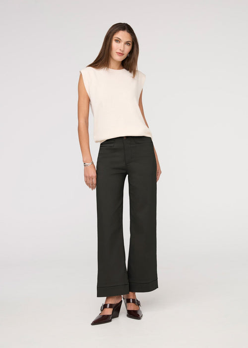 NuStretch High Rise Trouser - Evergreen