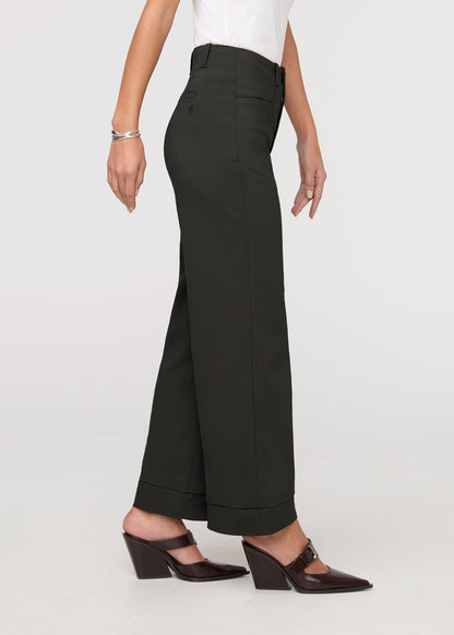 NuStretch High Rise Trouser - Evergreen