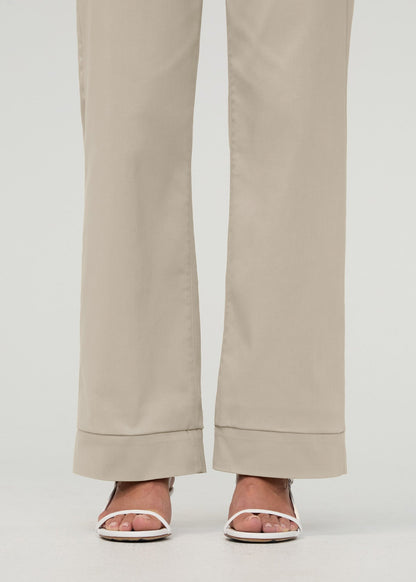 NuStretch High Rise Trouser - Sandstone
