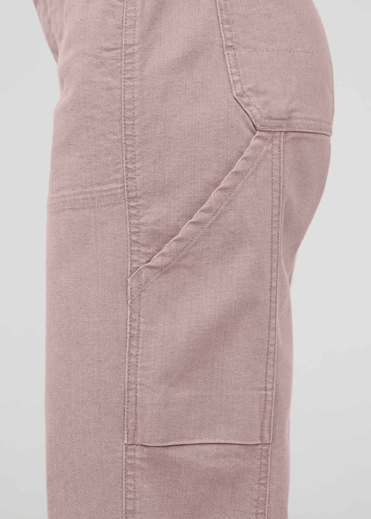 Stretch Canvas Utility Pant - Chalk