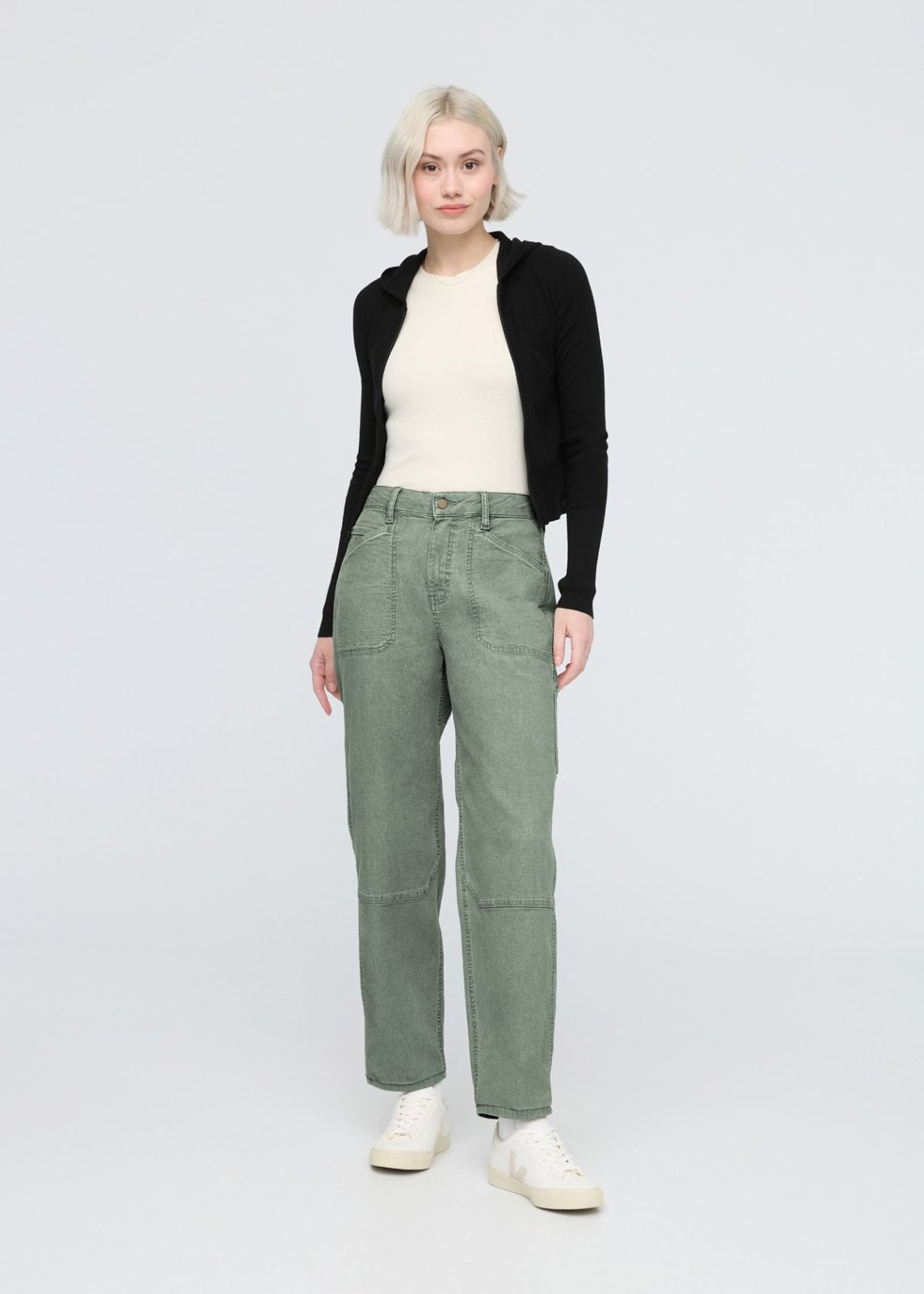 Stretch Canvas Utility Pant - Pine