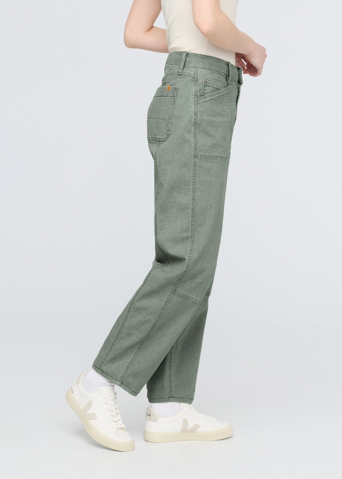 Stretch Canvas Utility Pant - Pine