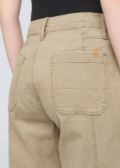 Stretch Canvas Utility Pant - Tan