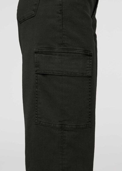 LuxTwill High Rise Cargo Pant - Evergreen