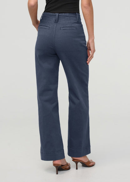 FlexTwill High Rise Trouser - Heritage Blue