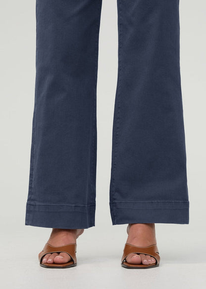 FlexTwill High Rise Trouser - Heritage Blue