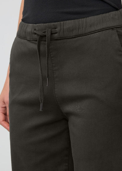No Sweat Wide Leg Pant - Evergreen