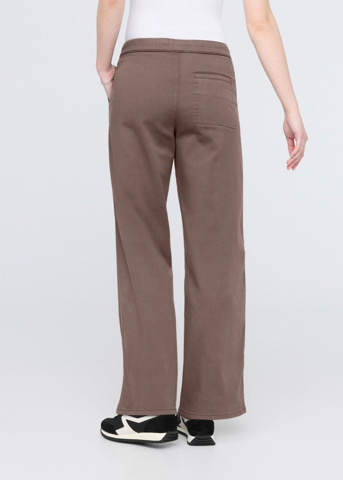 No Sweat Wide Leg Pant - Canteen