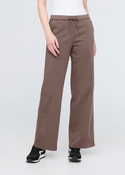 No Sweat Wide Leg Pant - Canteen