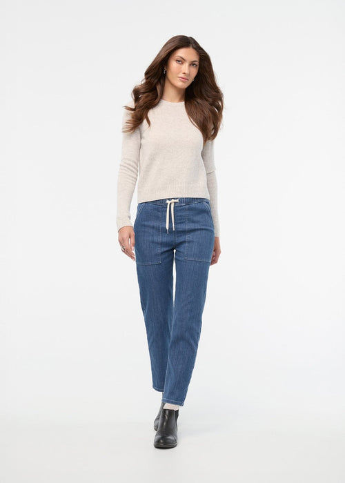 Performance Denim Lite Harbour Pant - Seaside Blue