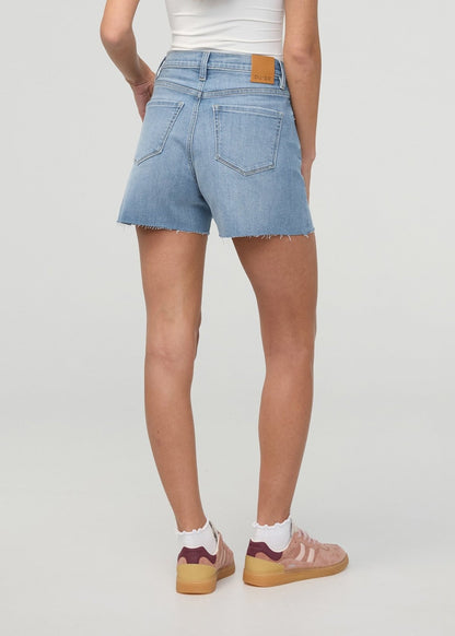 Performance Denim+ High Rise Relaxed Short - Vintage Seaside