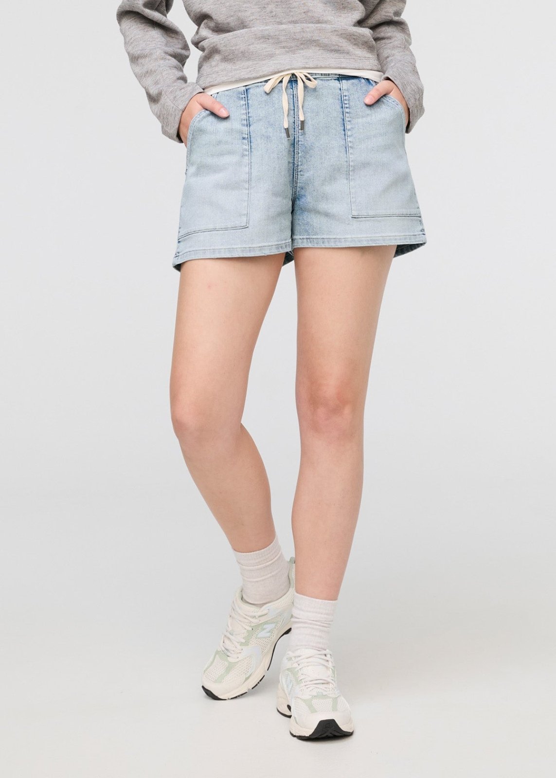 Performance Denim Harbour Short - Coastal