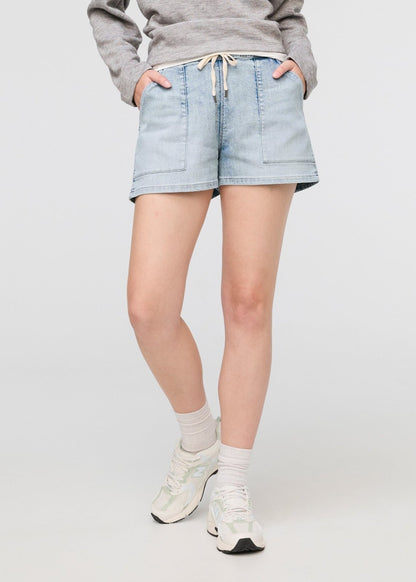 Performance Denim Harbour Short - Coastal