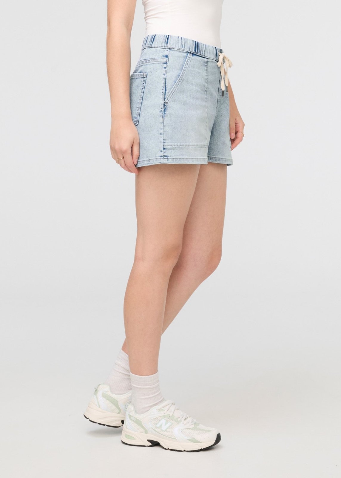 Performance Denim Harbour Short - Coastal
