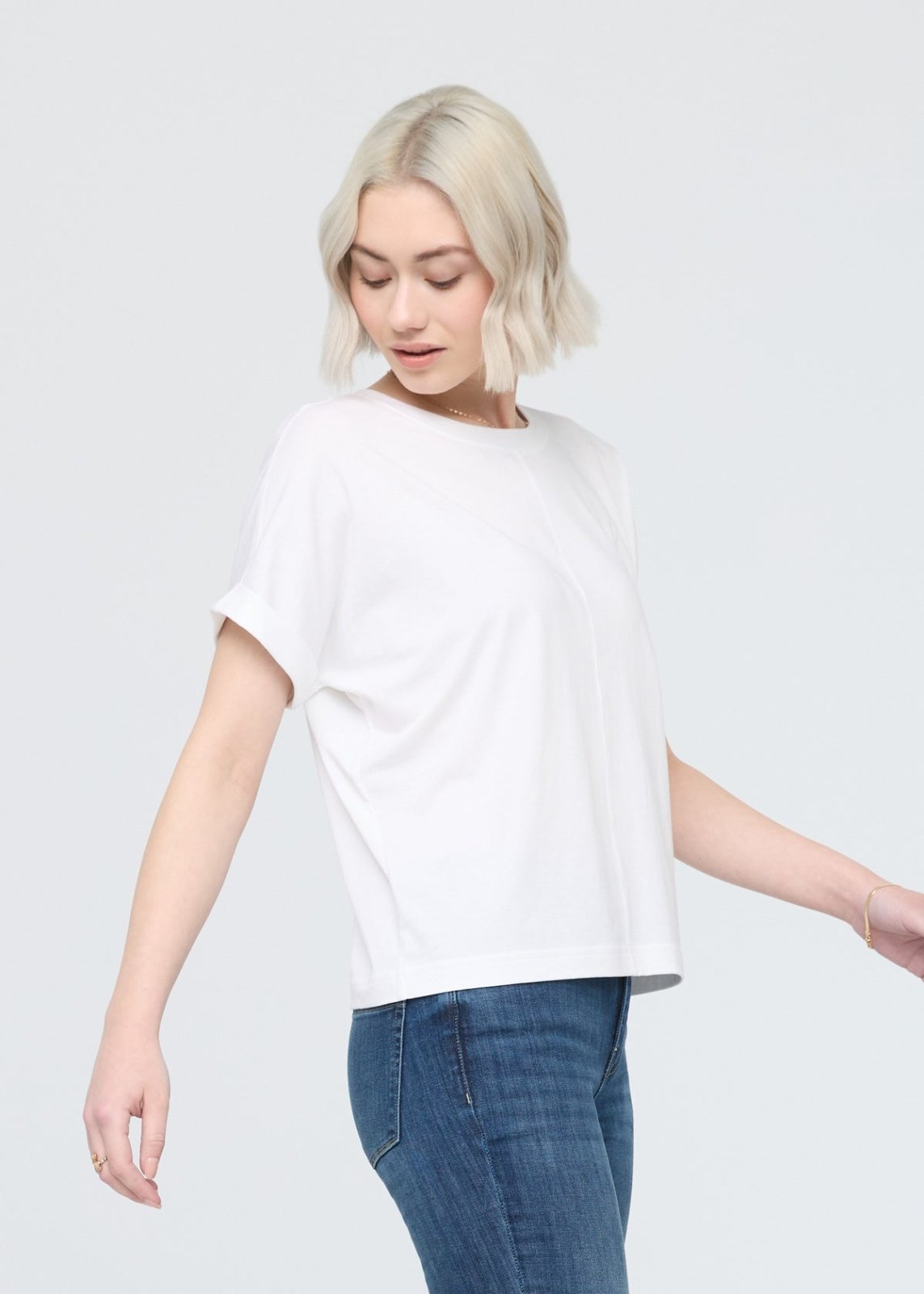 PurePima Dolman Tee - White