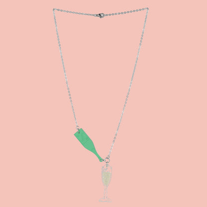 'Bolly' Champagne Necklace