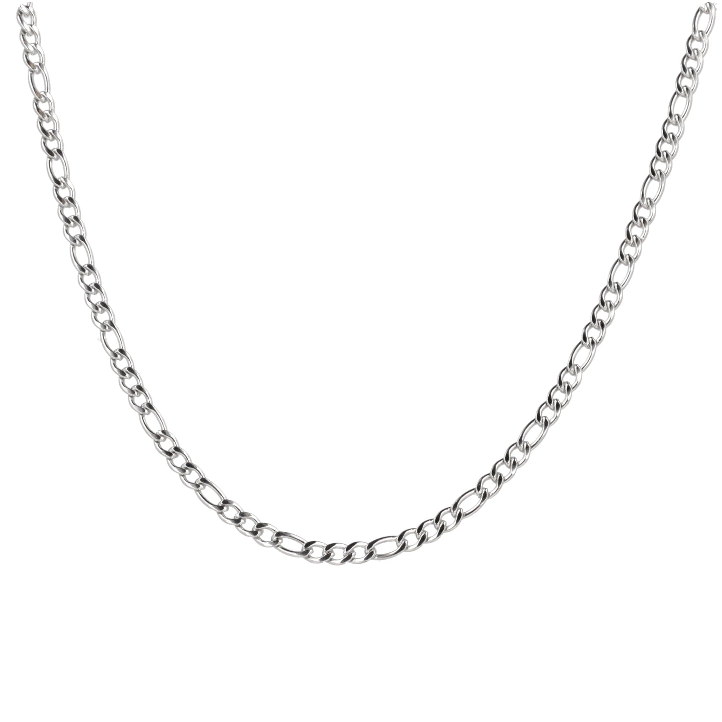 16 Inch Figaro Chain Necklace