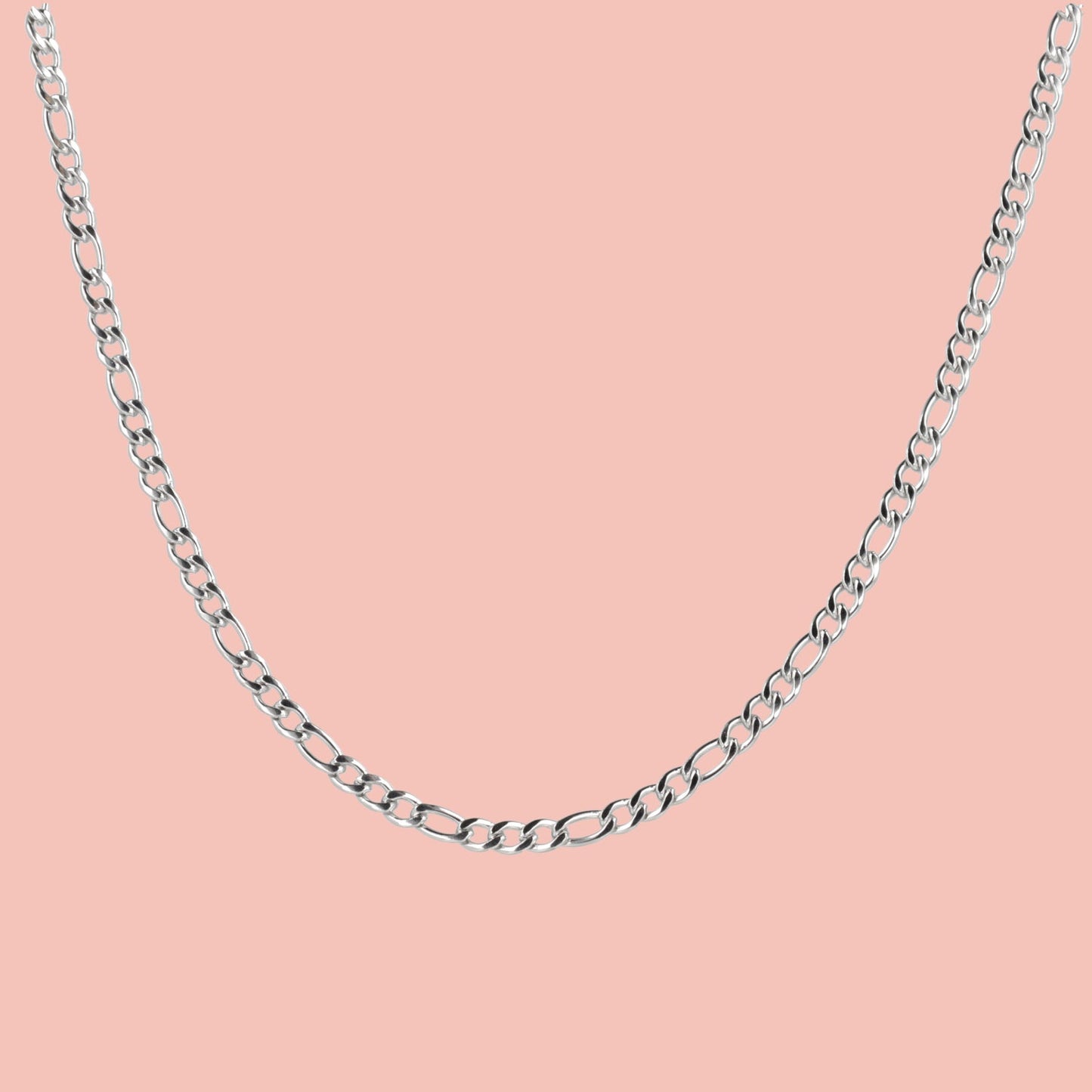16 Inch Figaro Chain Necklace