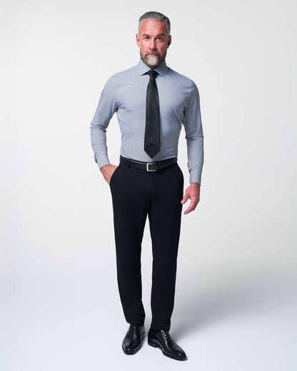"The Empire" Black Houndstooth