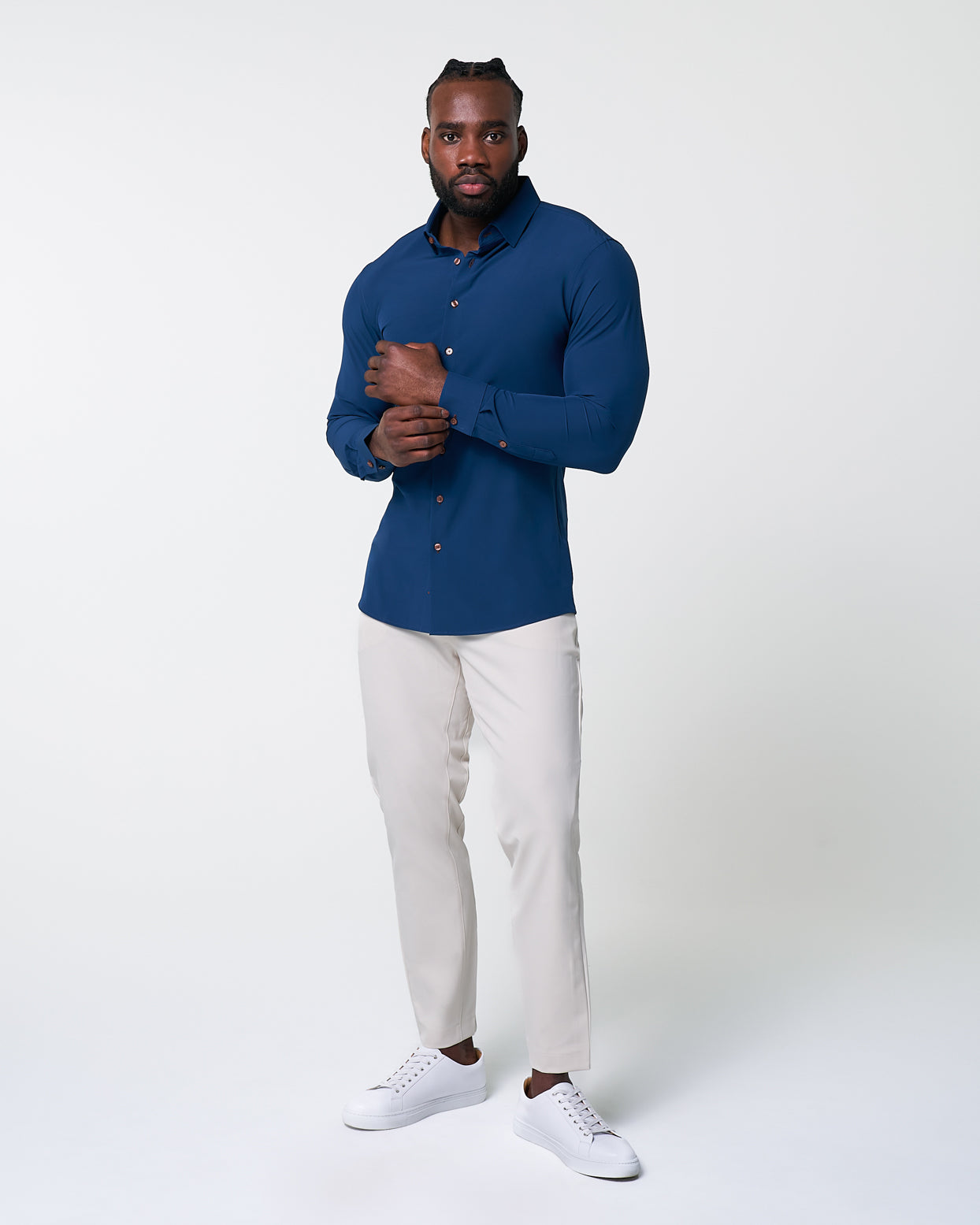 "The Howard" Solid Navy
