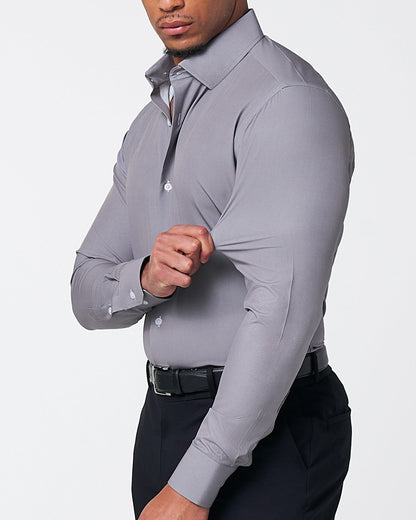 "The Mahoney" Dark Grey Weave