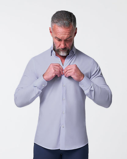 ''The Melrose" Light Purple Weave - Classic Fit