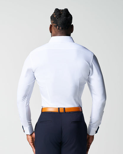 "The Springer" Limited Edition: White with Navy Accents