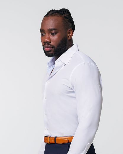 "The Everest" Winter-Weight Solid White