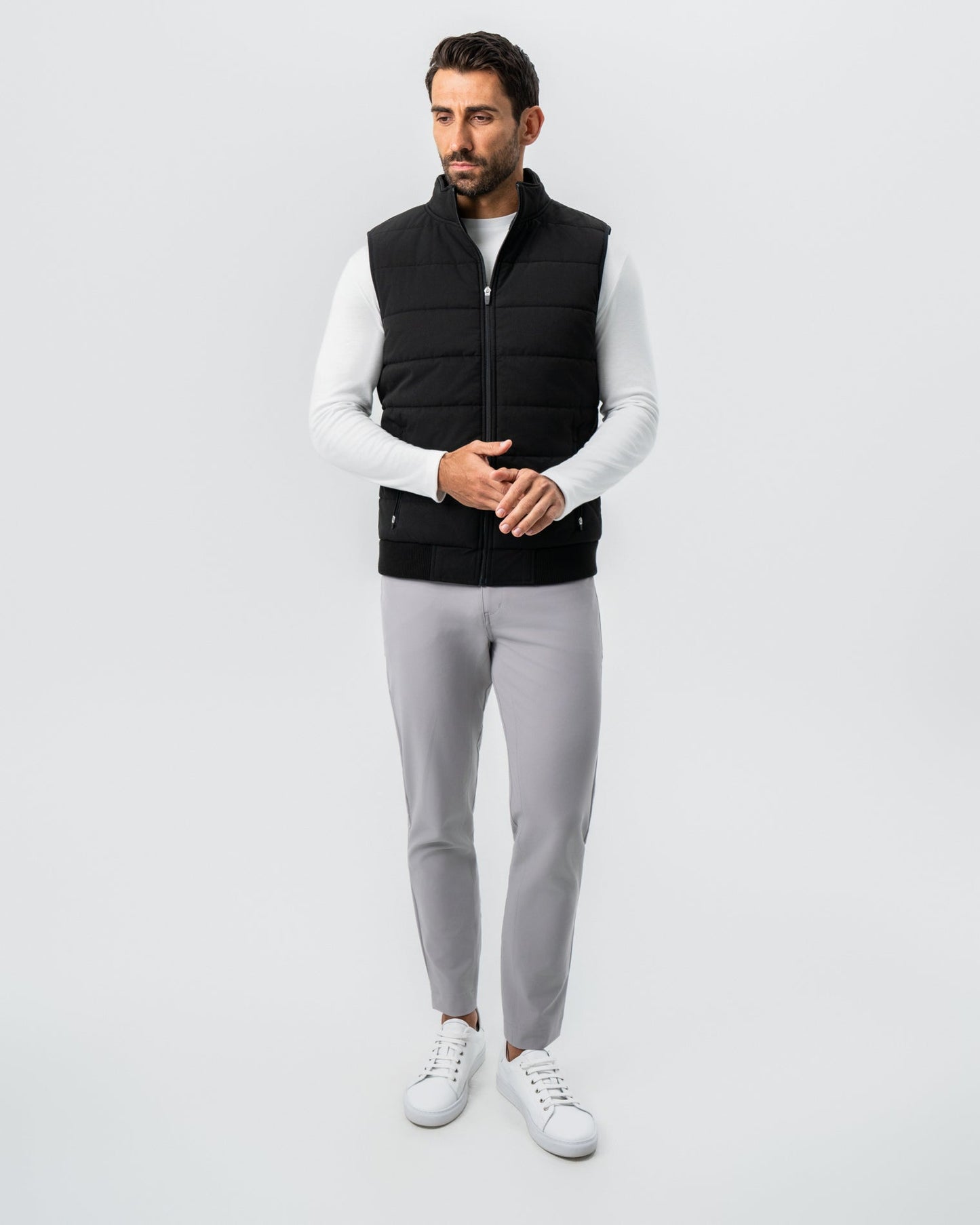 Down Vest - Black