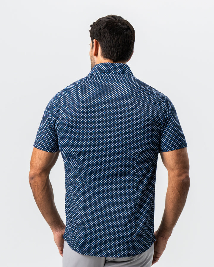 "The Theo" Geo Flower Print