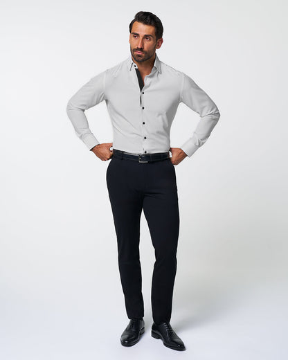"The Tatar" White With Black Dots